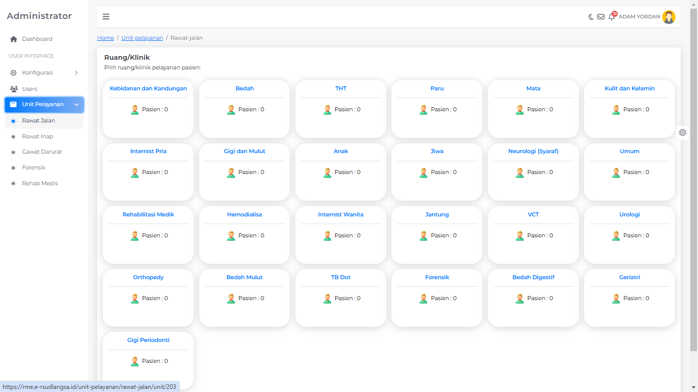 Electronic Medical Record Information System (EMRIS)